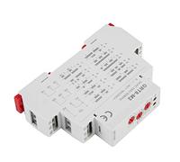 HWGING Relais temporisé Durable GRT8 GRT8-M2 Relais temporisé Multifonctionnel avec 10 Fonctions Montage sur Rail DIN AC 220 V 10 * 8 * 3