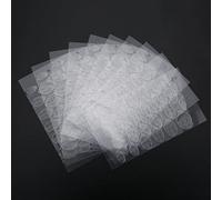 HWGING Ruban Adhésif 10 × 9 × 1 Colle Adhésive Double Face Ruban Adhésif Transparent pour Faux Ongles Outils de Manucure Faux Ongles avec Colle Adhésive