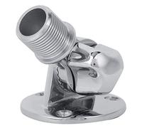 HWGING Support de Base D'Antenne de Bateau à Montage sur Base à Cliquet en Acier Inoxydable 316 de Haute dureté avec Tête Filetée 25 Mm Antenne à Montage sur à Cliquet en Acier Inoxydable 9 * 9 * 8