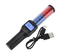 HWGING Testeur D'alcoolémie avec écran Couleur ABS TFT, Semi-conducteur de Haute Précision, Testeur D'haleine Portable avec Lumières Clignotantes Rouges et Bleues pour une Utilisation à