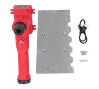 HWGING Truelle électrique à Plaque Plate, Outil de Plâtrage par Vibrations de Carrelage, Machine à Vibrations pour Ciment et Béton avec Batterie Intégrée