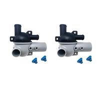 HWIREUIGT 2X Boîtier de Distribution d'eau de Vidange Manuelle Assy 863631T1 pour Mercury Inboard 4.3,5.0,5.7,6.2L 262