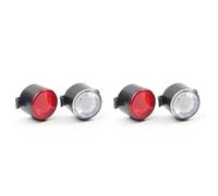 HWIREUIGT 2X Ensemble D'Éclairage de Vélo, Phare et Feu à LED Ultra-, Feux et Étanches pour la Conduite de Nuit