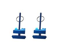 HWIREUIGT 2X Outil de SéCurité Intelligent de DéCrochage, Porte-CléS de Verrouillage de DéCrochage Salle Bain, Serrure Porte Portable pour Chambres D'HôTel, Outil Shaker Intelligent, (Bleu)