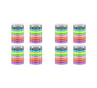 HWIREUIGT 72 Pièces Jésus t'aime Bracelets en Silicone Bracelets en Caoutchouc Colorés Bracelets en Silicone Chrétiens Jeunes Adultes