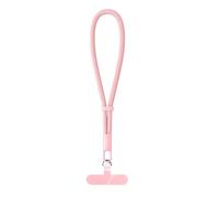 HWJFDC Cordon Telephone Portable Lanière de téléphone portable universelle réglable, dragonne courte avec conception autobloquante, sangle en polyester(Pink)