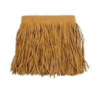 HWJFDC Franges à Coudre 1 mètre 10-30 cm Daim Gland Frange Garniture Ruban Dentelle Garniture for vêtements Sac Rideau Danse Robe Bricolage Couture Tricot Accessoires(Camel17,10cm)