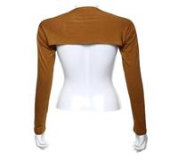 HWJFDC Manchette Bras Femme Manchons de Bras for Femmes, Manches de vêtements, Couvre-Bras Extensible, châle, Mode, Couleur Unie(05camel)