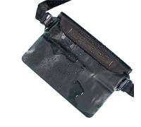 HWJFDC Sac Etanche Sac de Natation étanche à 3 Couches, Grande Taille, Transparent, Protection sèche sous-Marine, for iPhone et téléphone Portable(Black)