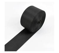 HWJFDC Sangle Couture 5M 10-100mm Noir Nylon Sangle Sangle De Sac À Dos Collier for Animaux De Compagnie Ceinture De Sécurité Ruban Bande DIY Sac Vêtements Accessoires De Couture(38mm)