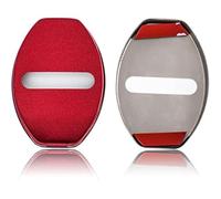 HWLHWTSN 4 Pièces Voiture Porte Serrure Couvercle, pour Ford Puma St-Line 2020-2025 Couvercle de Protection de Verrouillage Protecteur Porte Serrure De Voiture,C