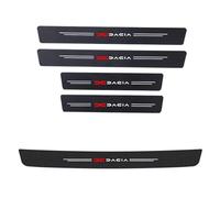 HWLHWTSN 5 Pièces Protection Seuil de Porte de Voiture, pour Dacia Duster II 2018-2021 Plinthes pour Auto Kick Plates Anti-Rayures Protecteur PéDale