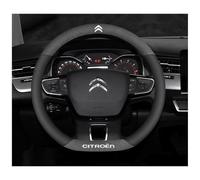 HWLHWTSN Couvre Volant Voiture, pour Citroen C4 Picasso II 2013-2018 Antidérapant Respirant Confortable Housse Volant Voiture