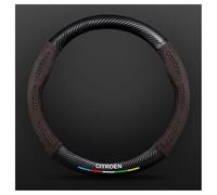 HWLHWTSN Couvre Volant Voiture, pour Toyota bZ4X EA10 2022-2025 Antidérapant Respirant Confortable Housse Volant Voiture,C