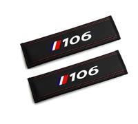 HWLHWTSN Rembourrage de Sangle de sécurité Voiture, pour Peugeot 106 Coussinets de Ceinture de Sécurité pour Voiture,Accessoires Intérieurs Automobiles