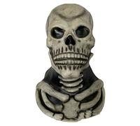 Hworks Masque crâne Halloween Crise biochimique Squelette Tête de tête en latex Accessoires maison hantée