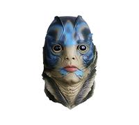 Hworks Masque de costume de cosplay en forme de masque d'eau pour homme amphibie Masque d'Halloween rapide à main vibrato accessoires poisson homme forme d'eau