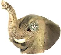 Hworks Masque d'éléphant en latex pour fête d'Halloween
