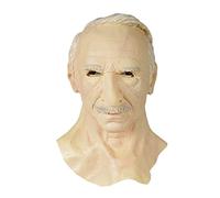 Hworks Masque en latex pour cosplay, accessoires de costume pour fête d'Halloween