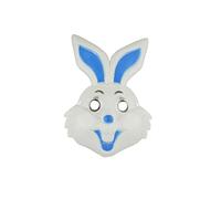 Hworks Masque intégral en plastique pour enfant Motif lapin Pour Halloween Fête de Pâques