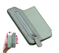 HWORKS Portefeuille adhésif pour téléphone portable, poche adhésive sécurisée, pratique - Housse adhésive pour téléphone portable pour le travail et une utilisation quotidienne