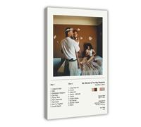 HWRVHS Kendrick Lamar Mr. Morale & The Big Steppers Album Poster sur toile encadré 50 x 75 cm