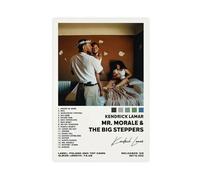 HWRVHS Kendrick Lamar Mr. Morale & The Big Steppers Poster sur toile sans cadre 60 x 90 cm
