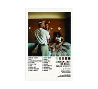 HWRVHS Poster sur toile de l'album Mr. Morale & The Big Steppers de Kendrick Lamar, sans cadre, 20 x 30 cm