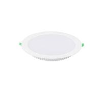 HWSY Lampe de Panneau LED Ronde 5W 7W 9W 12W 18W 24W LED Downlight Cercle Rond Ultra-Mince LED Encastré Plafonnier à écran Plat Salon Hôtel Ingénierie Ultra-Mince Downlight de Moulage sous Pression