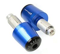 HWTGHG Embout Guidon pour S┐uzuki V-Strom DL650 DL1000 Vstorm DL 650 1000 Poignées de Moto Poignées de Guidon de Moto Extrémités Poids Grip Cap Plug(Blue)