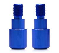 HWTGHG Embout Guidon pour Y┐AMAHA MT07 mt-07 FZ-07 2014 2015 2016 2017 2018 CNC Aluminium Moto Guidon Ends Poignées Cap Handler Bar Plug(Blue)