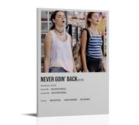 HWUEWQLERJI Poster de film Never Goin' Back - Art mural vintage décoratif sur toile pour salon, chambre à coucher, 50 x 75 cm, style cadre