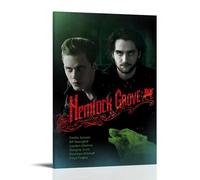 HWUEWQLERJI Poster de Hemlock Grove - Art mural vintage - Peinture esthétique sur toile pour salon, chambre à coucher - 30 x 45 cm - Style cadre