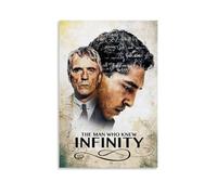 HWUEWQLERJI Poster de The Man Who Knew Infinity - Art mural vintage décoratif sur toile pour salon, chambre à coucher, 60 x 90 cm, style sans cadre