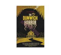 HWUEWQLERJI Poster d'horreur The Dunwich - Décoration murale vintage - Impression sur toile esthétique pour salon, chambre à coucher, 40 x 60 cm - Style sans cadre