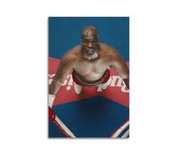 HWUEWQLERJI Poster du film Big George Foreman - Art mural vintage - Peinture esthétique sur toile pour salon, chambre à coucher, 40 x 60 cm - Style rétro
