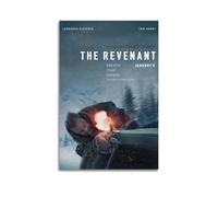 HWUEWQLERJI The Revenant Poster mural vintage décoratif sur toile pour salon, chambre à coucher, 40 x 60 cm, sans cadre