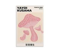 HWUEWQLERJI Yayoi Kusama1 Poster mural vintage décoratif sur toile pour salon, chambre à coucher, 40 x 60 cm, sans cadre