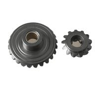 HwUPHohBH Kit d'engrenages 689-45551 689-45560, engrenage Avant 689-45560, pignon 689-45551, Compatible avec Moteur Hors-Bord 2 Temps 25hp 30hp, Moteur de Bateau