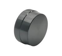 HWWW 1 pièce 54 x 25 mm (D x H) 6 mm, Trou d'axe D, en Alliage d'aluminium, contrôle du Volume, potentiomètre Audio, Capuchon de Bouton