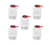 HWWW Actionneur Thermique de radiateur 24 V, normalement Ouvert, Moteur d'entraînement thermoélectrique for collecteur de Chauffage par Le Sol(5pieces 24V NC)