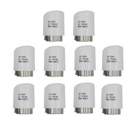 HWWW Actionneur Thermique électrique 220 V/24 V, Moteur thermoélectrique, normalement Ouvert/fermé, for Chauffage au Sol(5piece,230v nc)