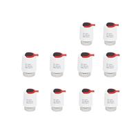 HWWW Actionneur Thermique électrique 230 V NC M28 x 1,5 mm for Chauffage par Le Sol, 1/5/10 pièces(10pieces-White)