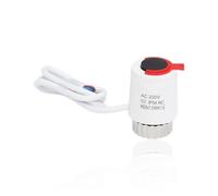 HWWW Actionneur Thermique électrique 230 V NC M28 x 1,5 mm for Chauffage par Le Sol, 1/5/10 pièces(1piece-White)