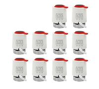 HWWW Actionneur Thermique électrique 230 V normalement fermé NC M30 x 1,5 mm for Chauffage par Le Sol, vanne thermostatique de radiateur, 1/5/10 pièces(5pcs)