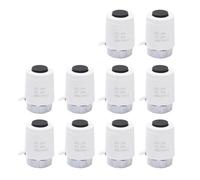 HWWW Actionneur Thermique électrique 24 V, normalement Ouvert, NO/normalement fermé, NC, M30 x 1,5 mm, 1/5/10 pièces(10 Pieces 24V NO)