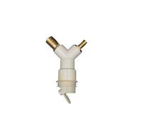 HWWW Adaptateur de té de drainage for lave-linge et sèche-linge Raccord de tuyau de drainage à quatre voies avec clapet anti-retour anti-odeur(B)