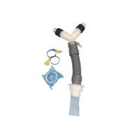 HWWW Adaptateur de tuyau sortie machine à laver, raccord d'arrivée d'eau, en T for vidange lavabo, drainage(S)