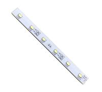 HWWW Barre lumineuse LED for réfrigérateur en panneaux de fibres, bande lumineuse LED bleu et blanc for réfrigérateur BCD-432, 11,8 x 1 cm