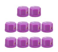 HWWW Bouton Rotatif de réglage en Plastique ABS 15 x 10 mm, Trou d'axe 1/4".(Purple)
